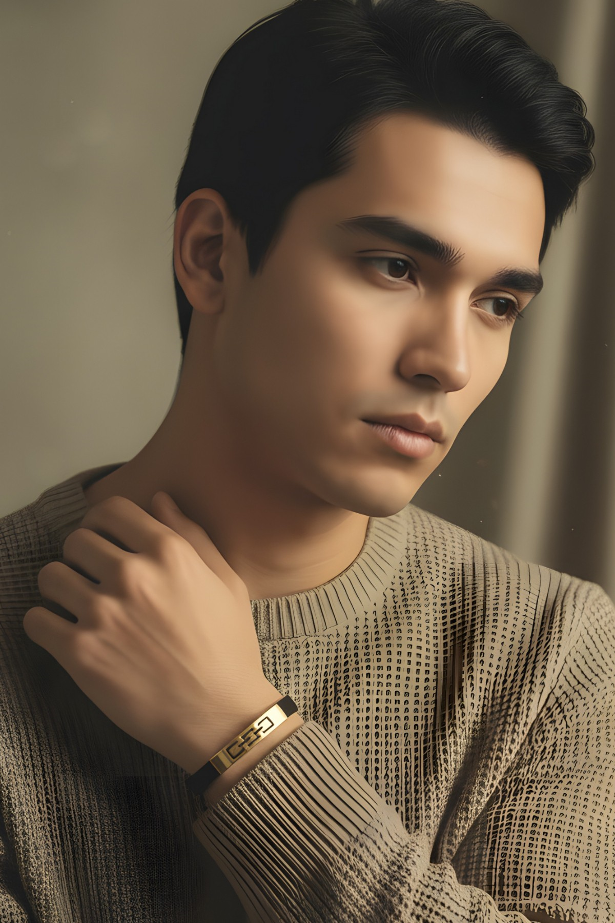 Kautschukarmband 14 Karat