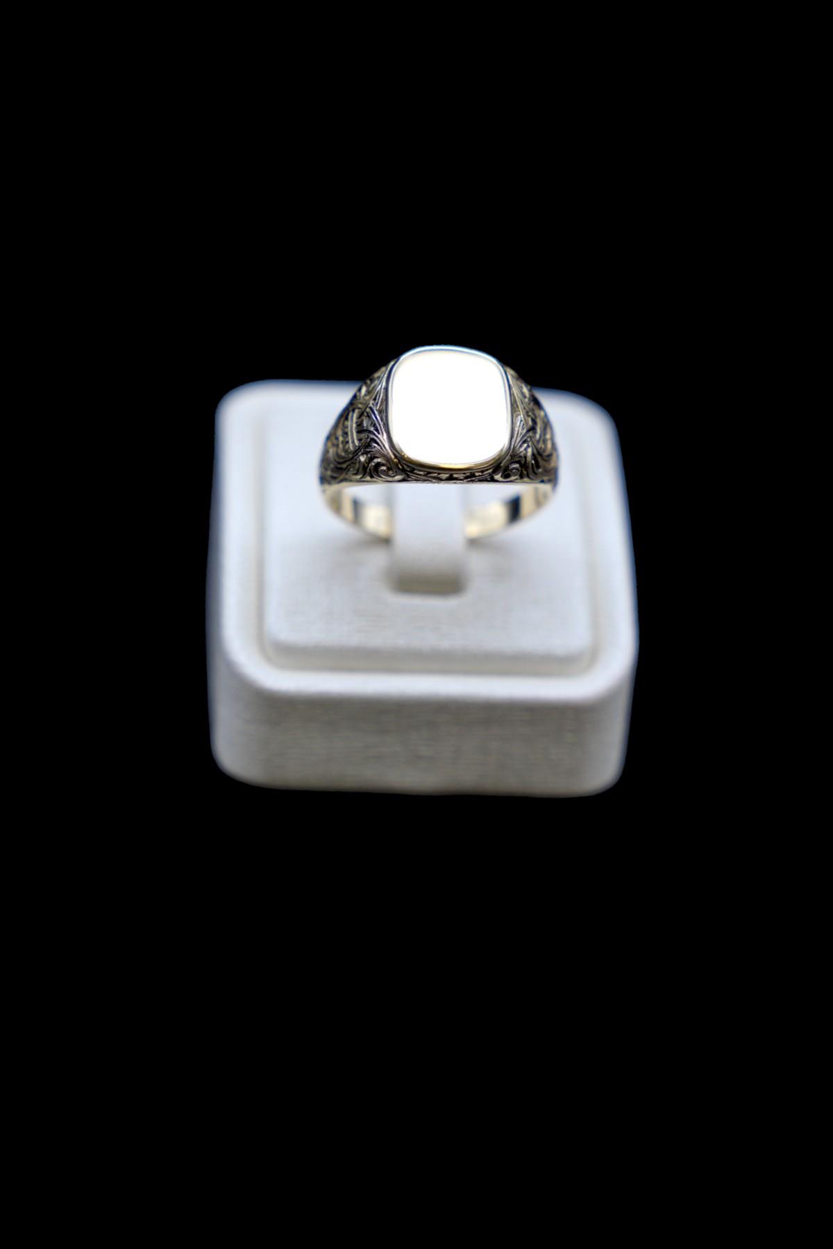 Klasik Erkek Yüzük 14 Ayar