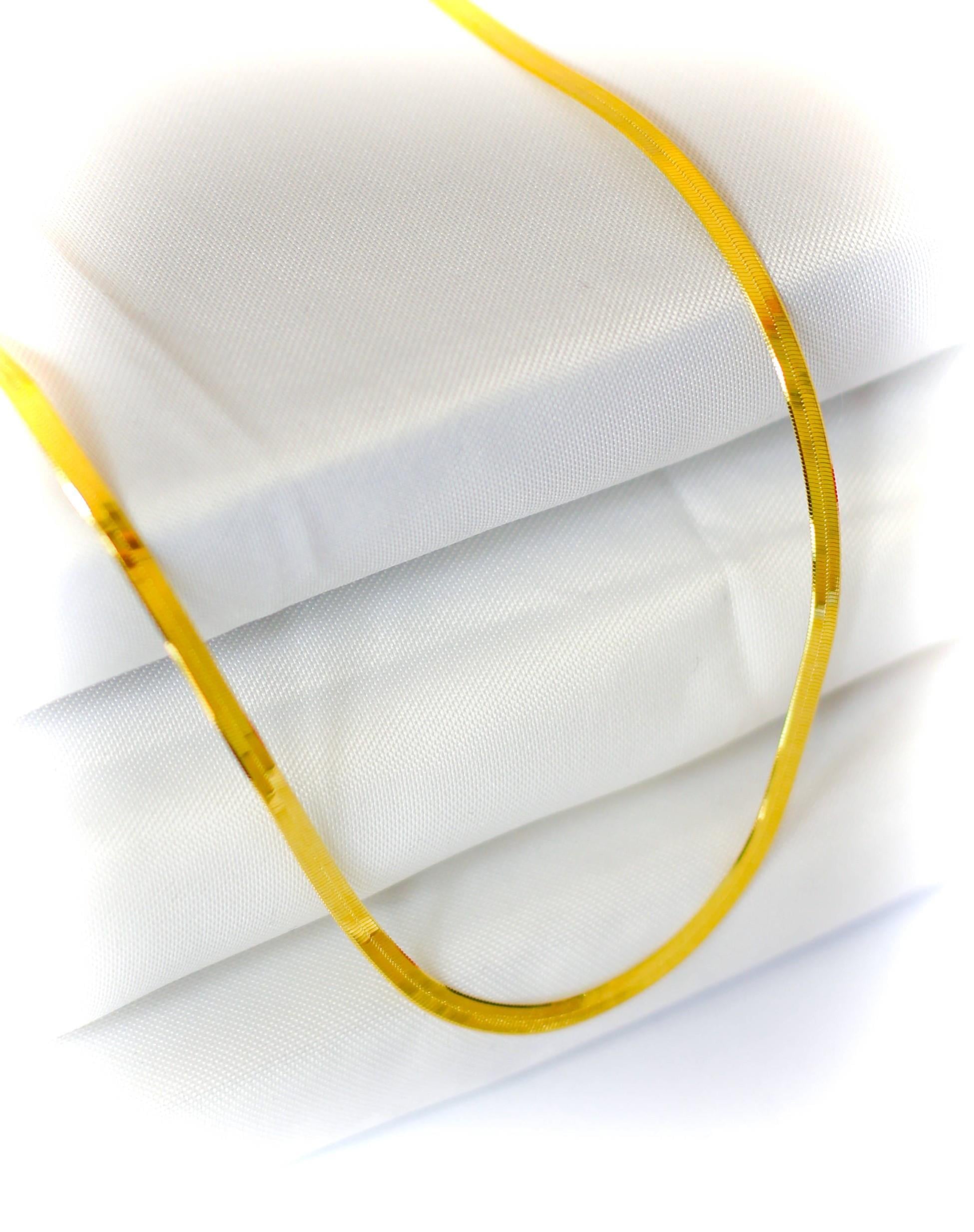 Glänzende Zerkleinerungskette 14 Karat