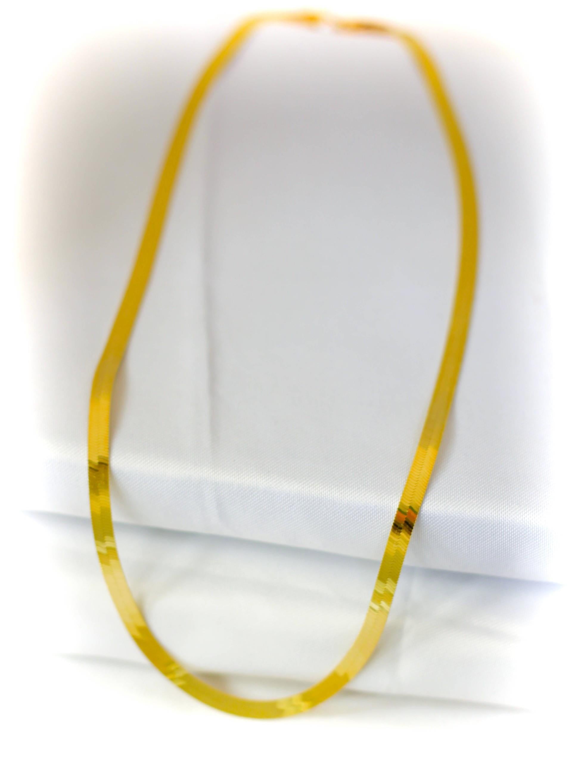 Shiny Crushing Chain 14 Carat