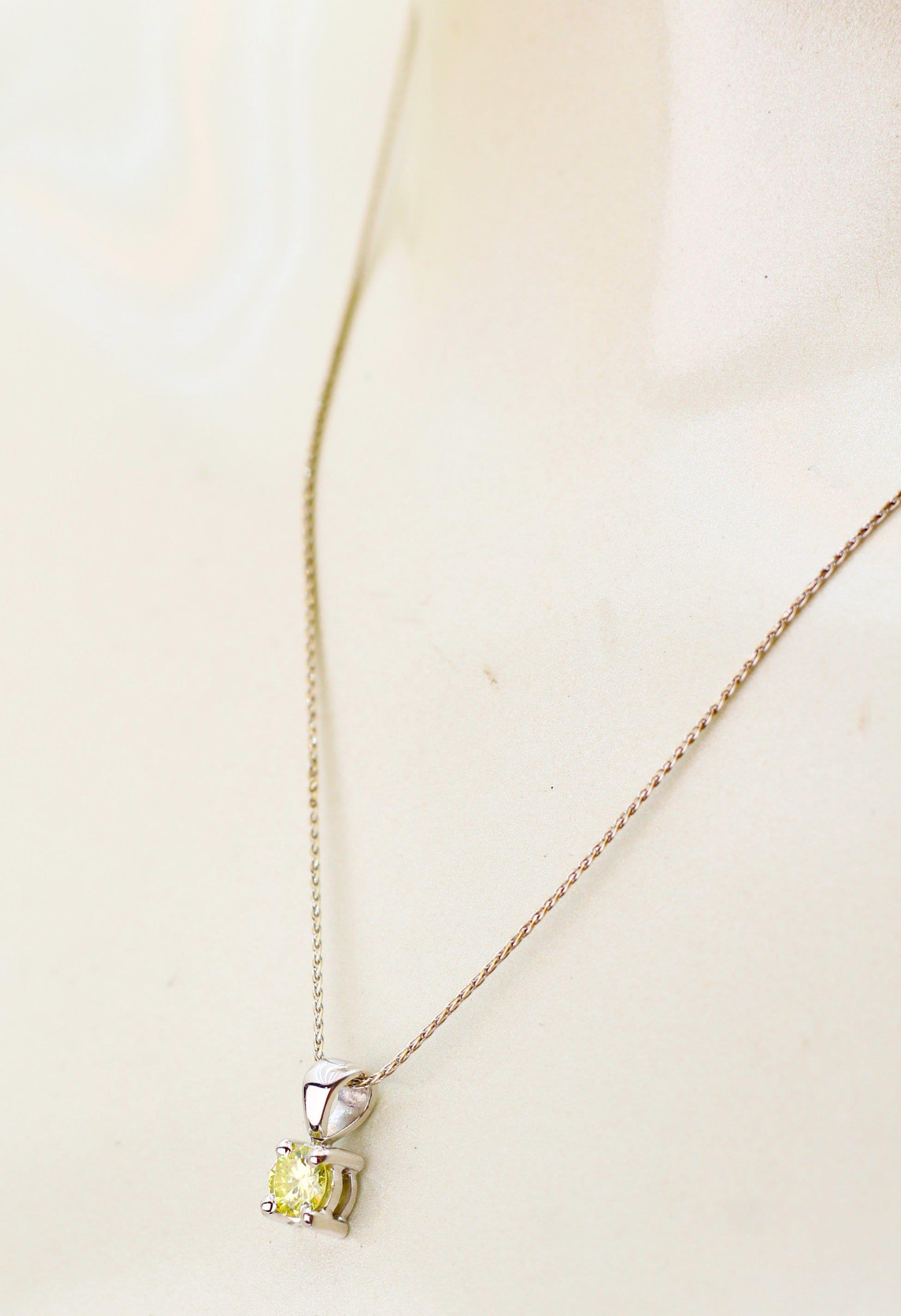 Diamond Necklace 14 Carat