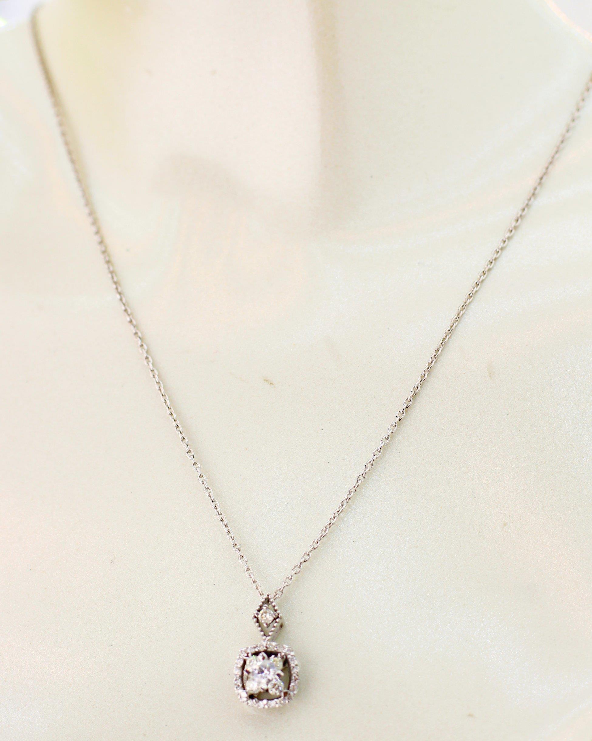 Diamond Necklace 18 Carat