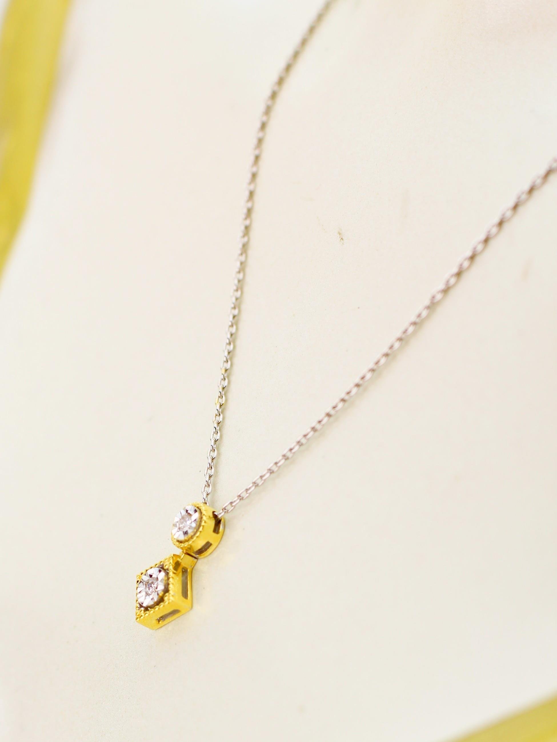 Diamond Necklace 18 Carat