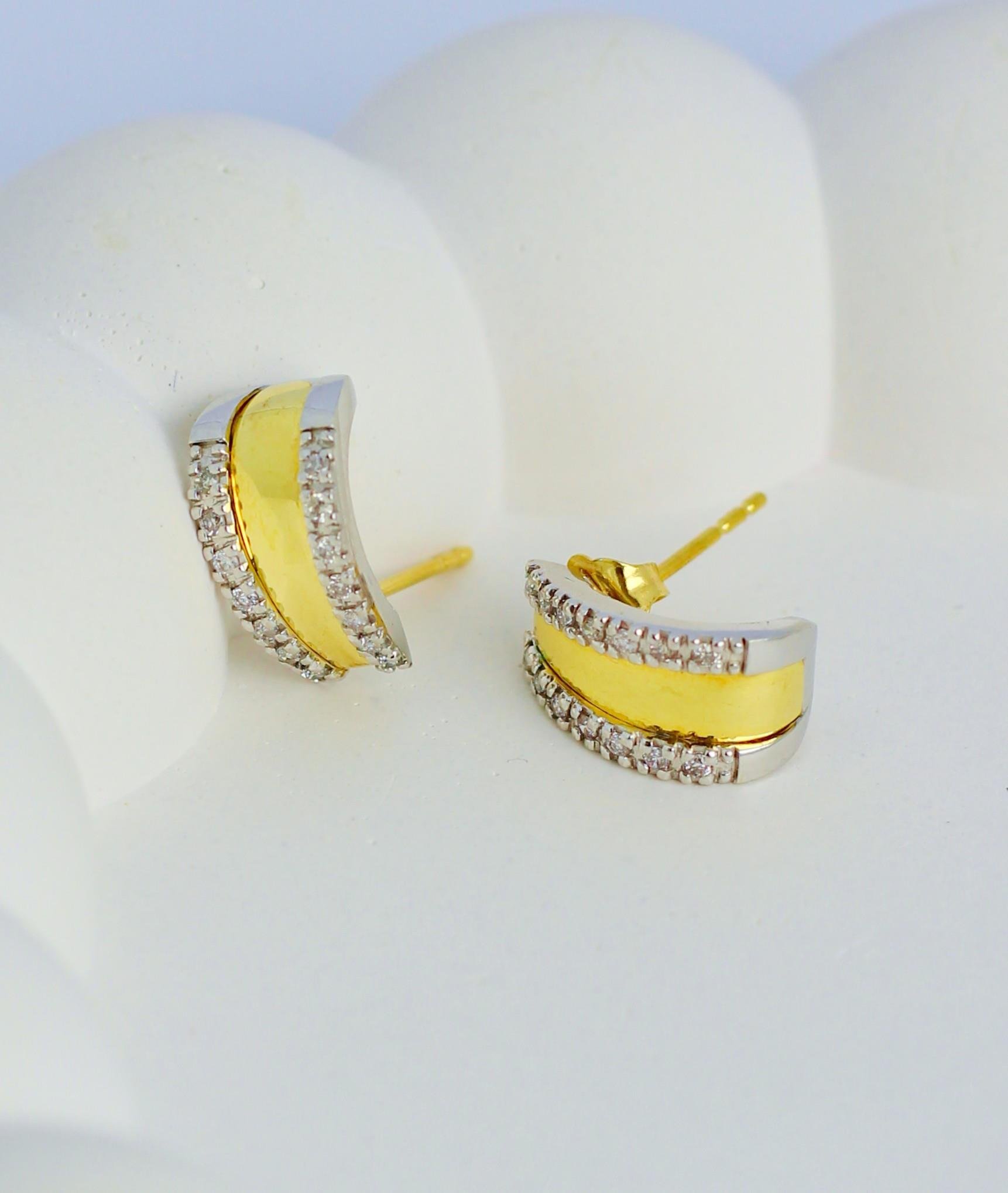 Diamond Earring 14 Carat