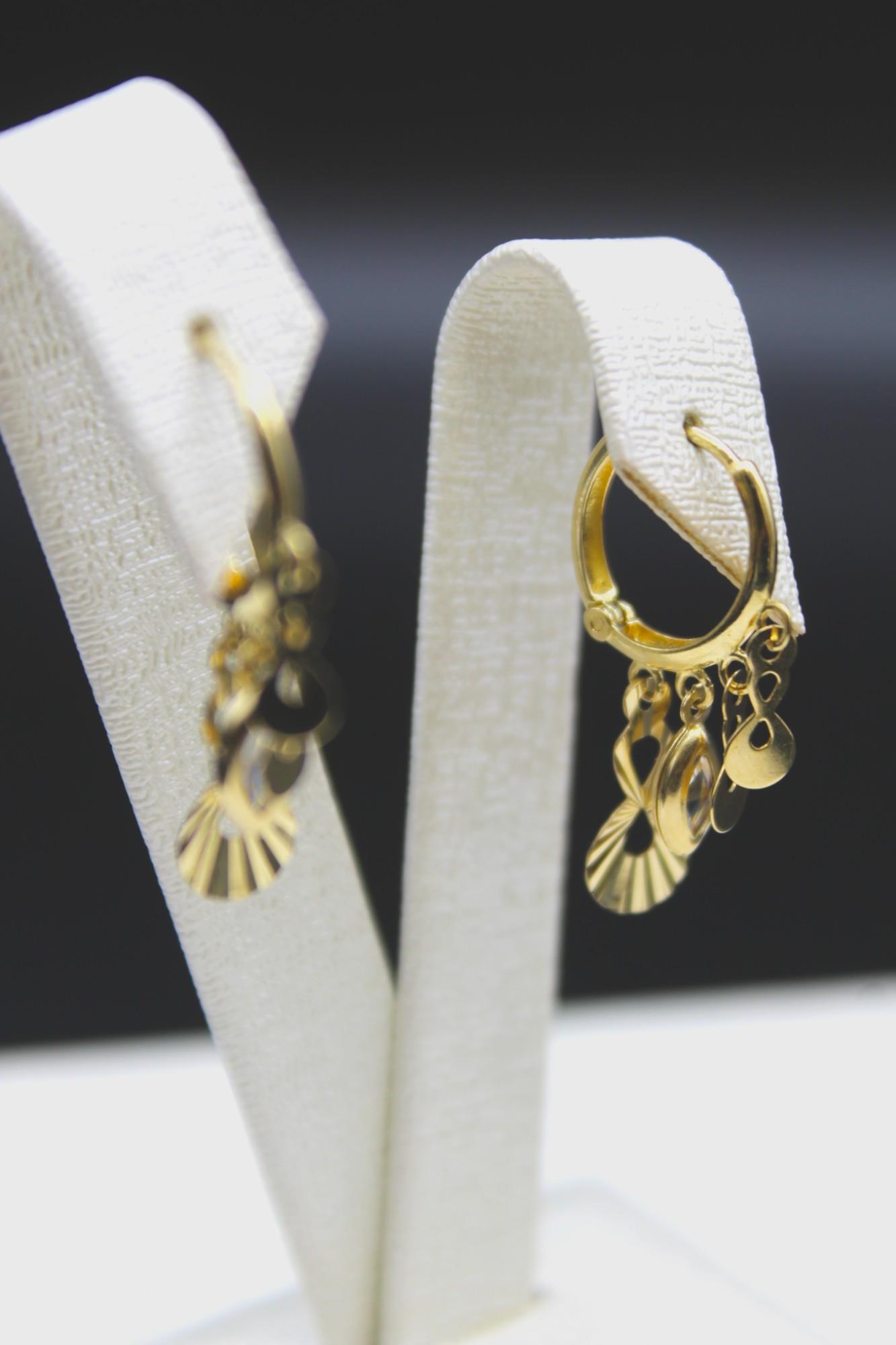 Sallantılı Küpe 14 ayar