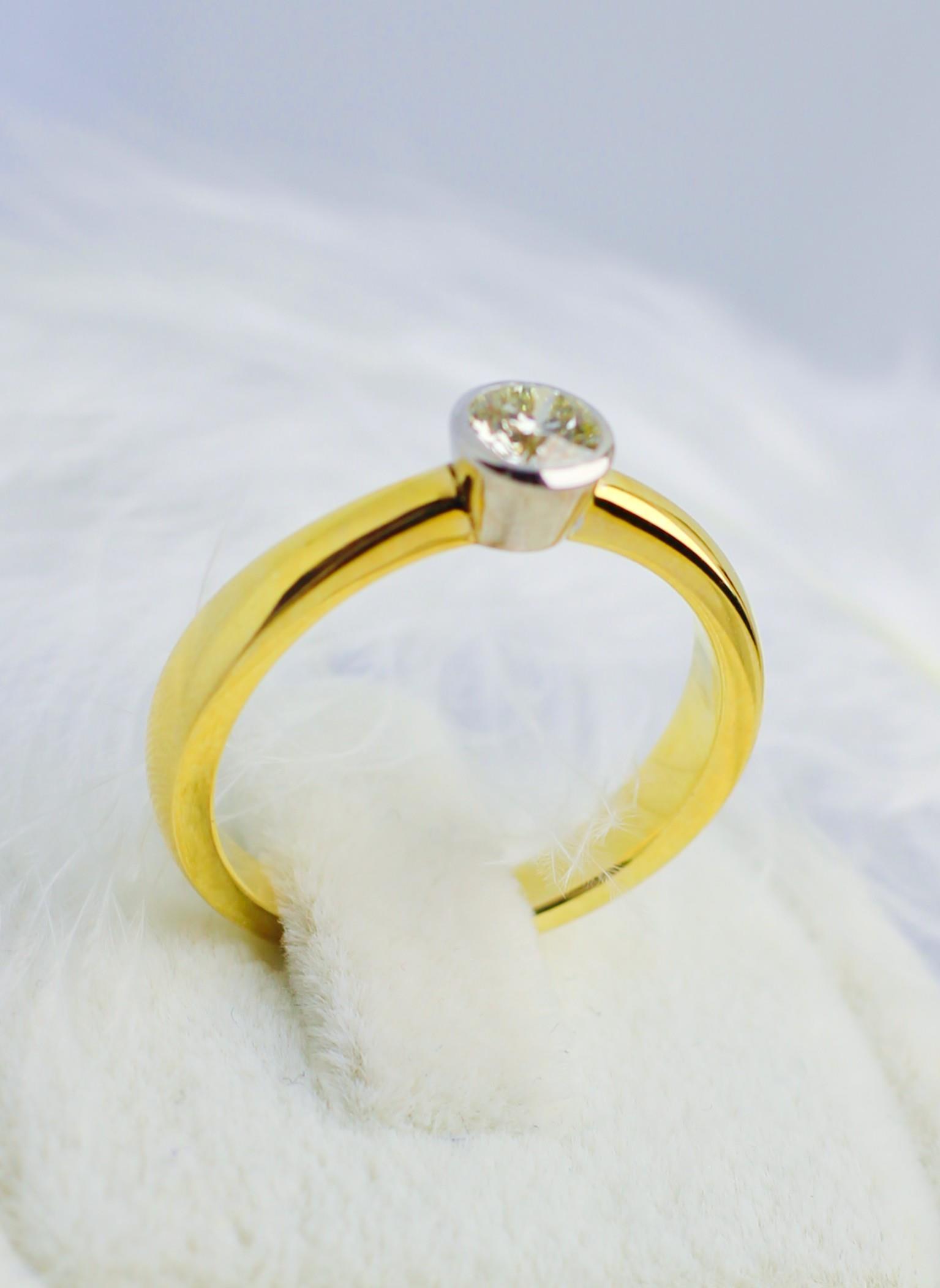 Solitaire Ring 14 Carat