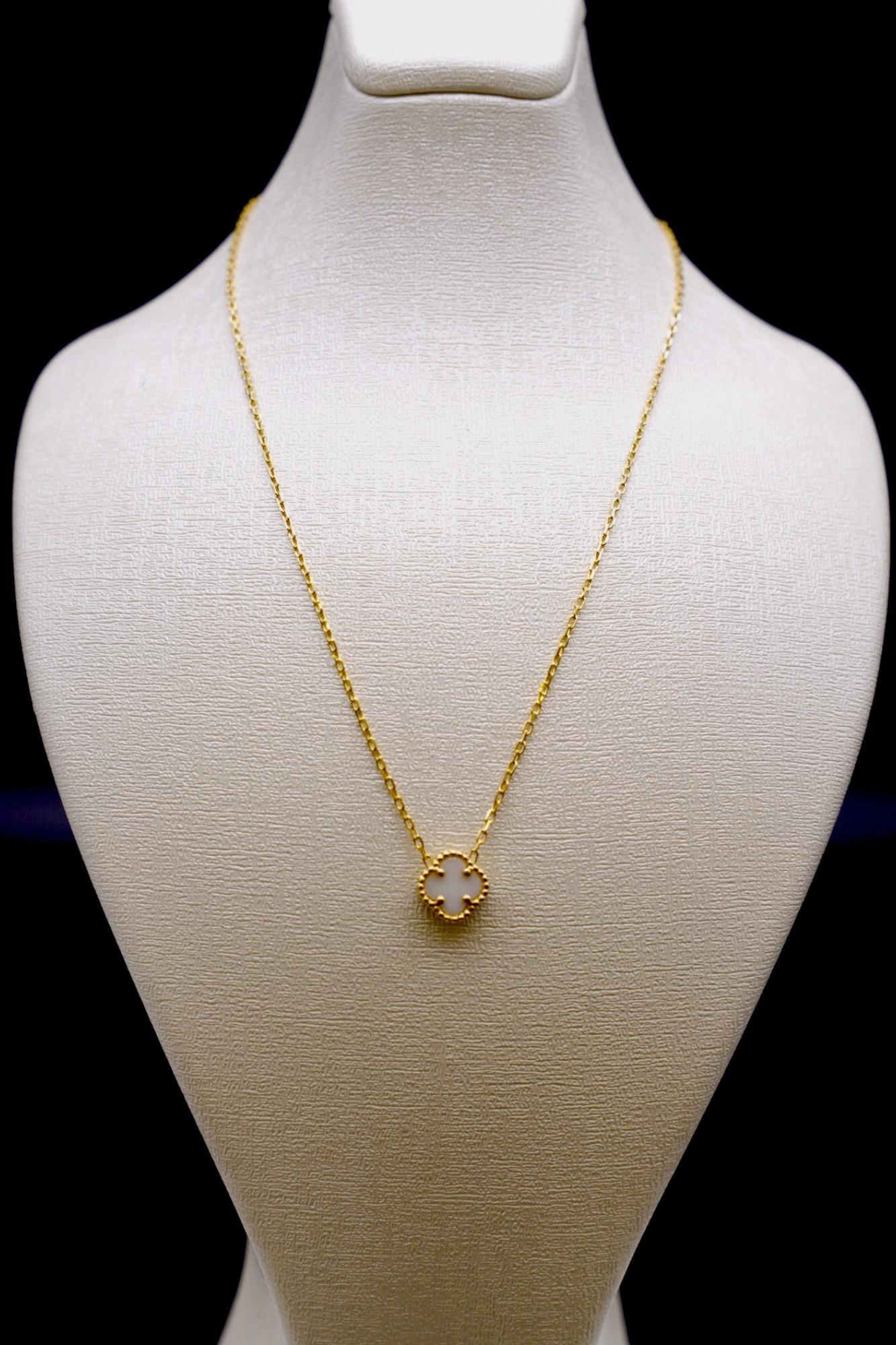Vancleff Kolye 14 Ayar
