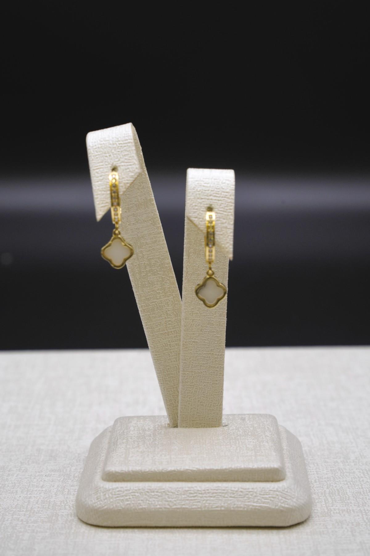 Vancleff Küpe 14 Ayar