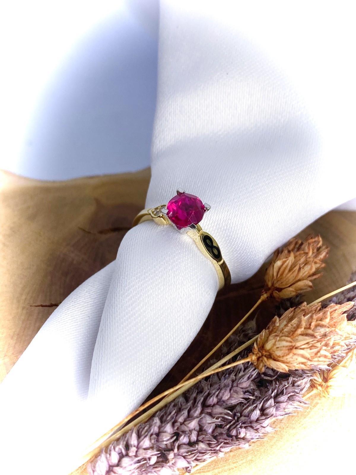 Ruby Stone Ring 14 Carat