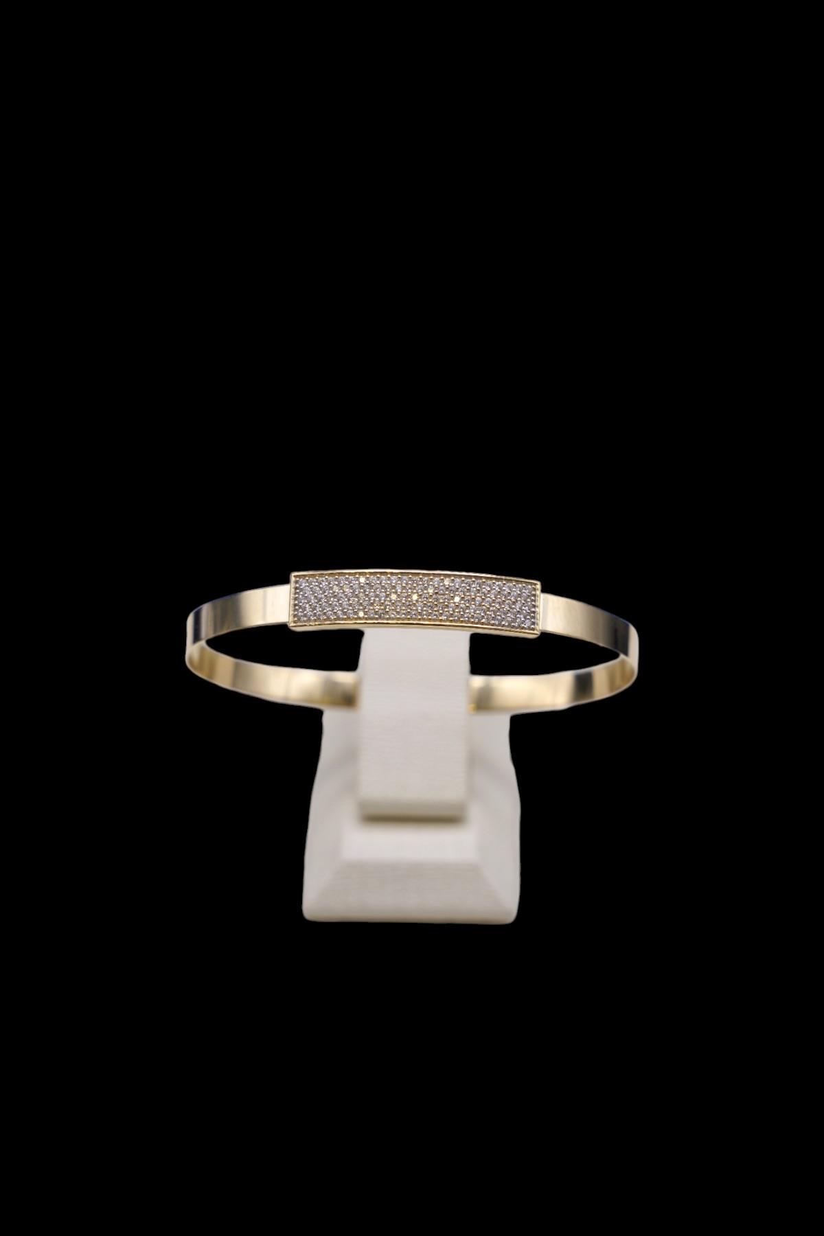 Zirkon Taşlı Fantasy Bilezik 14 Ayar