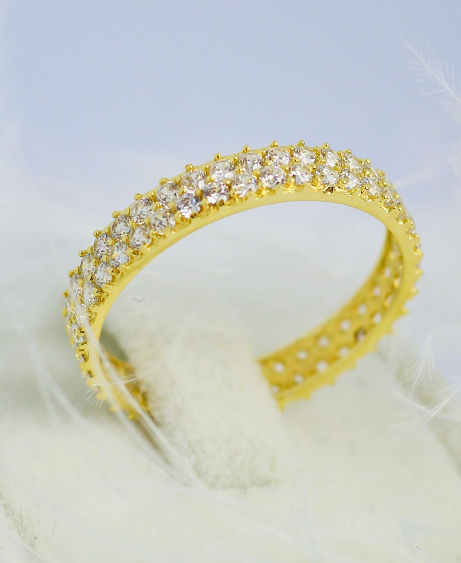 Zircon Stone Ring 14 Carat