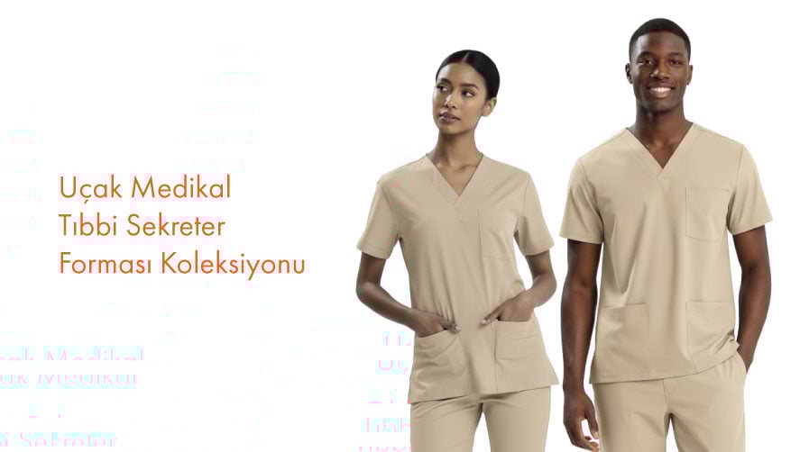 Uçak Medikal Tıbbi Sekreter Forması Koleksiyonu