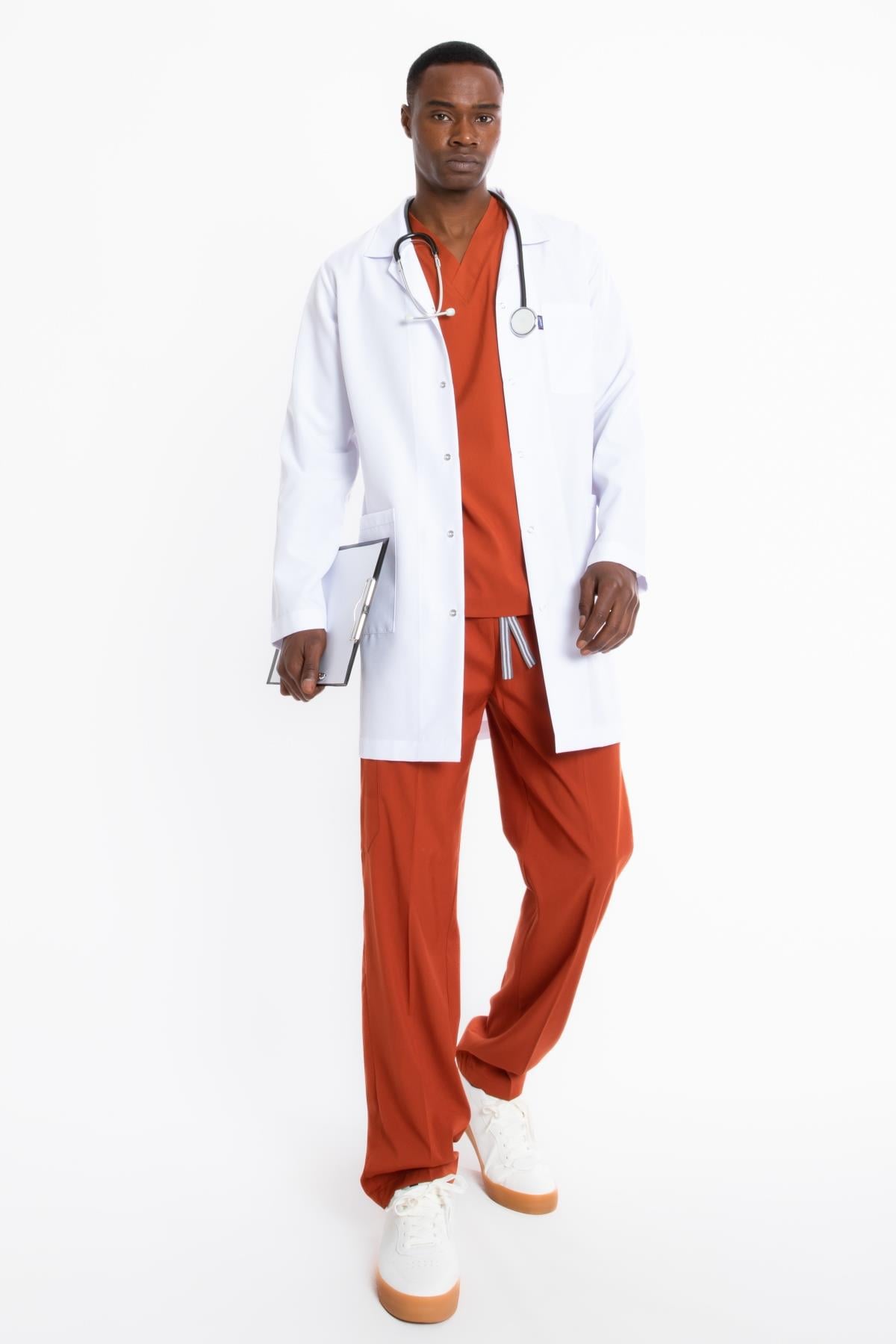 UZUN BOY, KLASİK YAKA, ERKEK DOKTOR ÖNLÜĞÜ