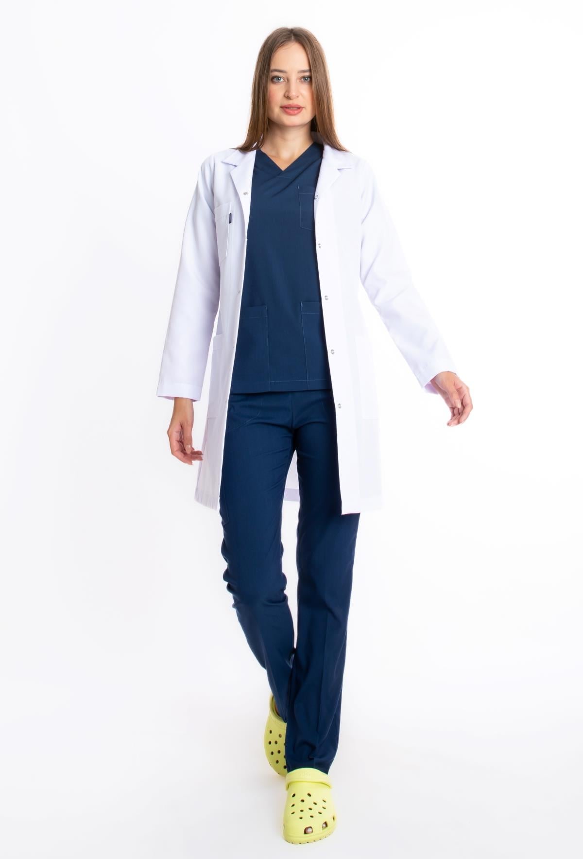 UZUN BOY, KLASİK YAKA, KADIN DOKTOR ÖNLÜĞÜ