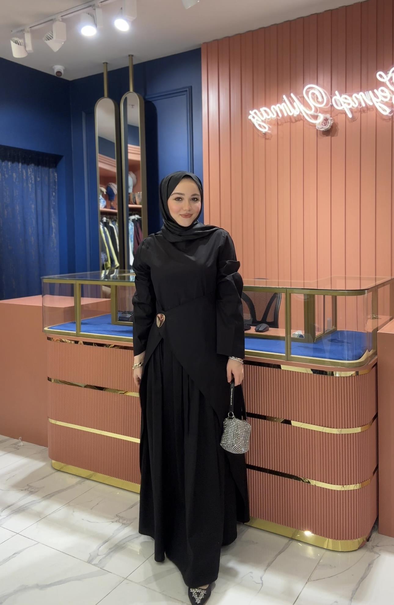 Golden Elbise | Siyah