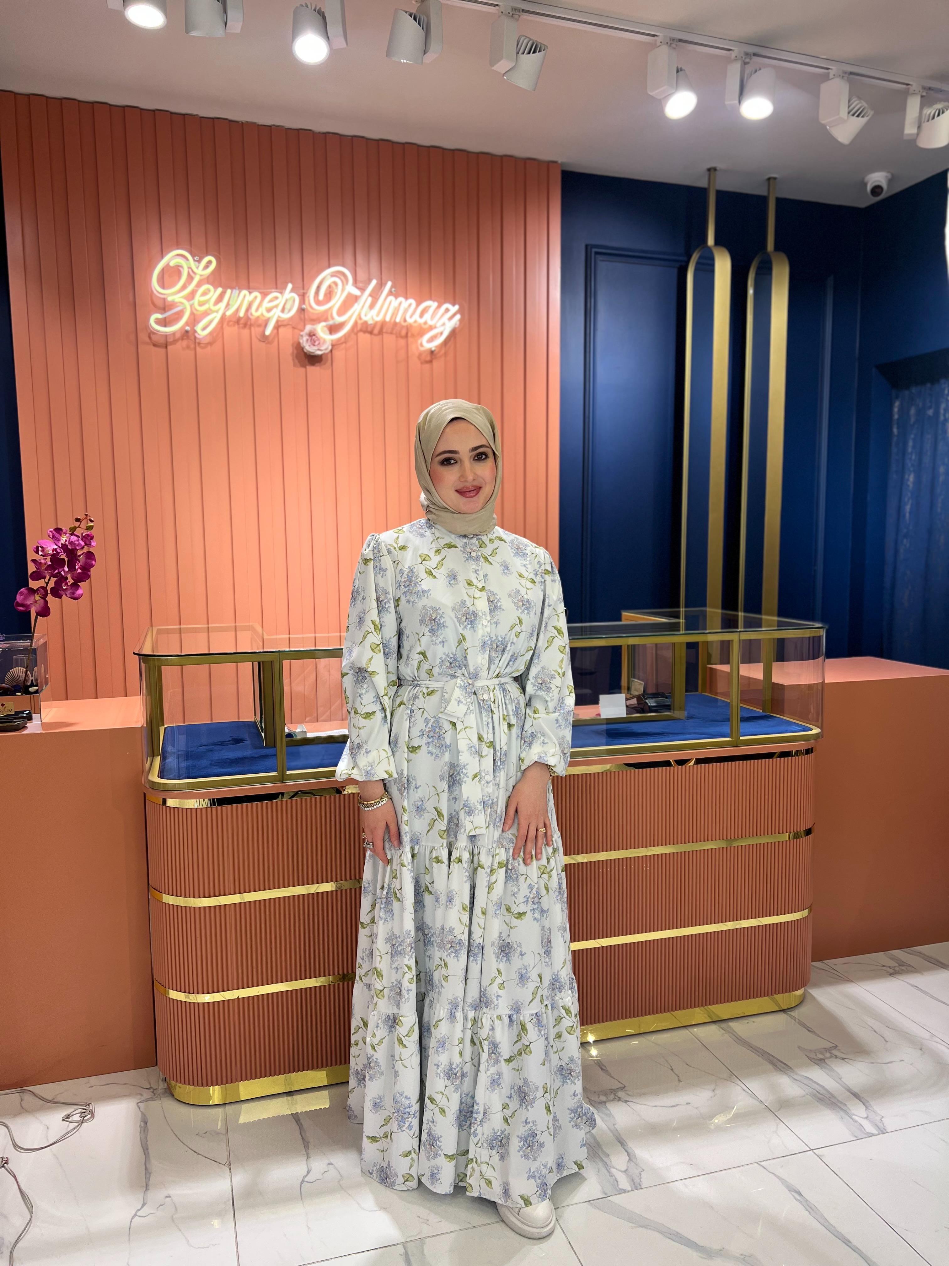 İpek Krep Andrea Elbise