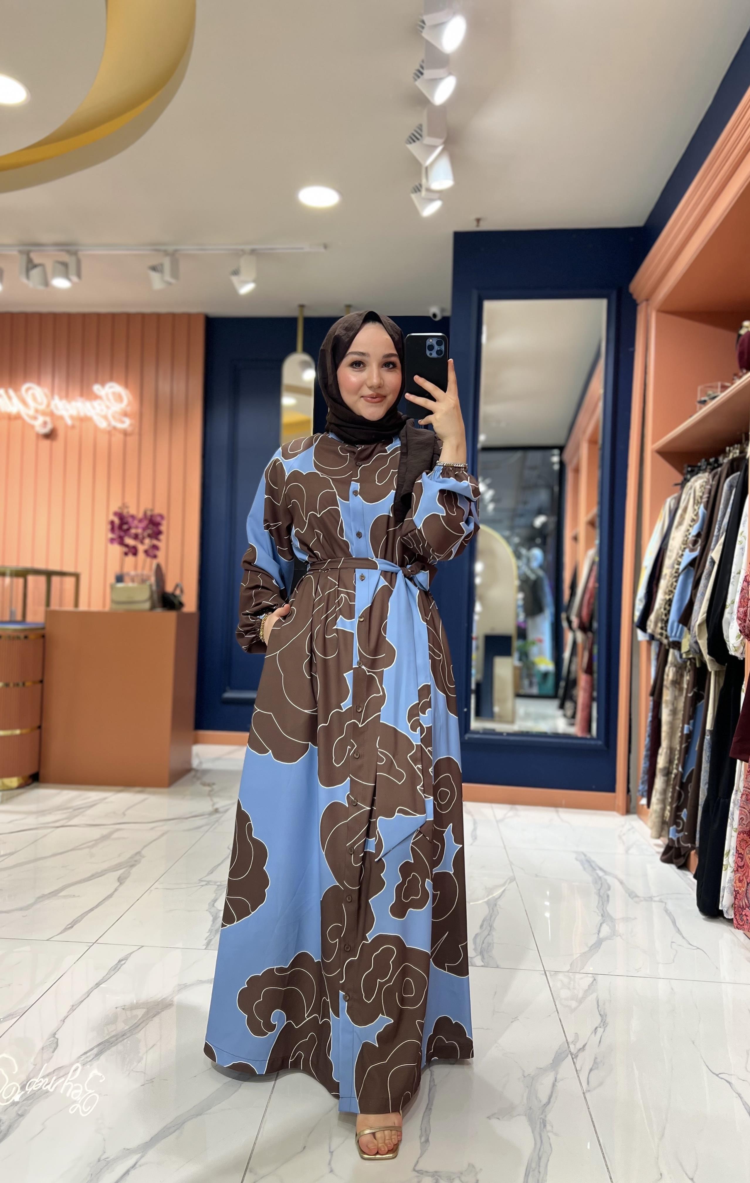 İpek Krep Due Elbise