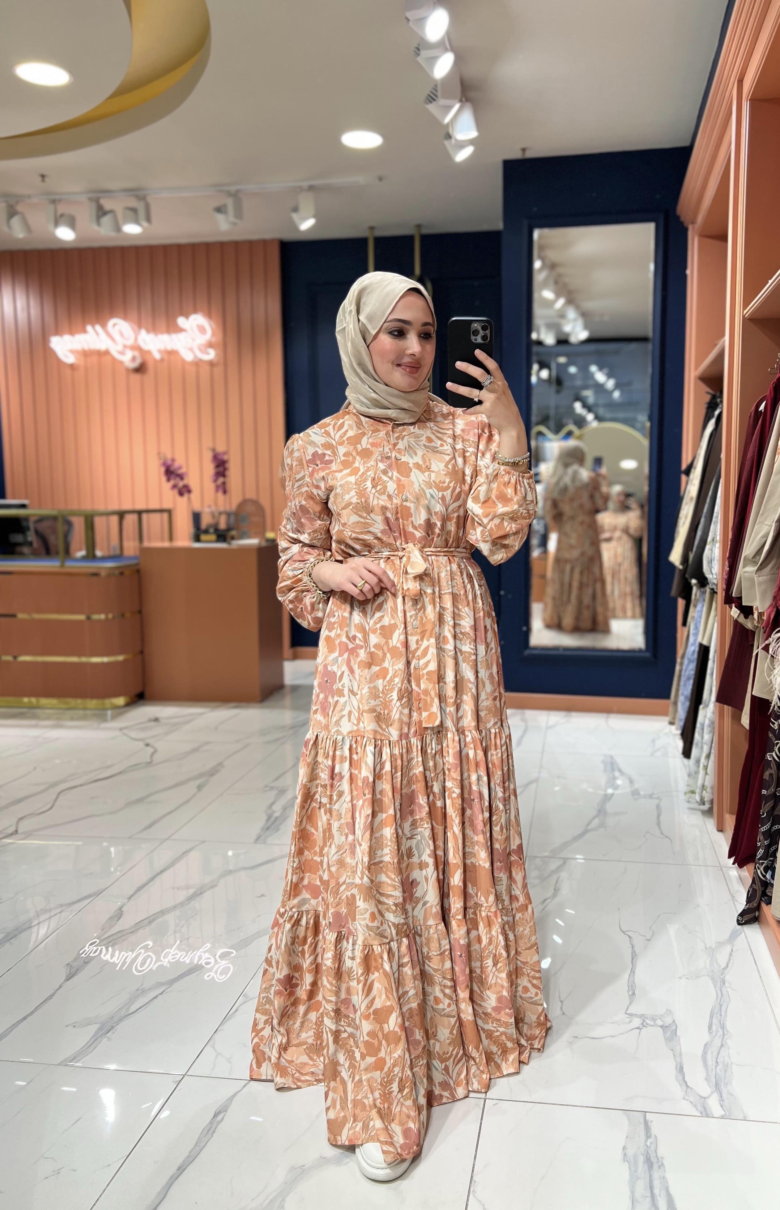 İpek Krep Grace Elbise 