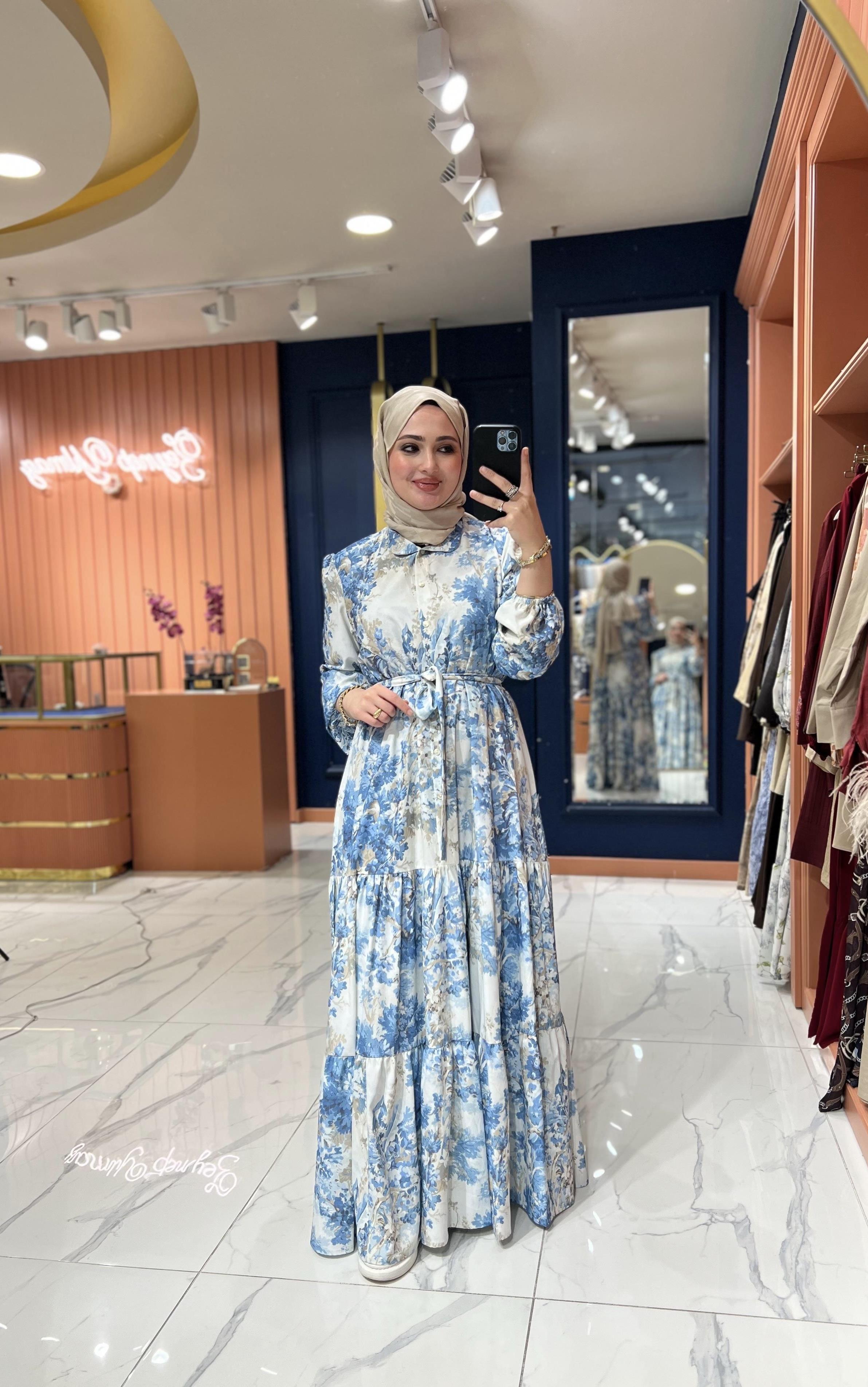 İpek Krep Summer Elbise