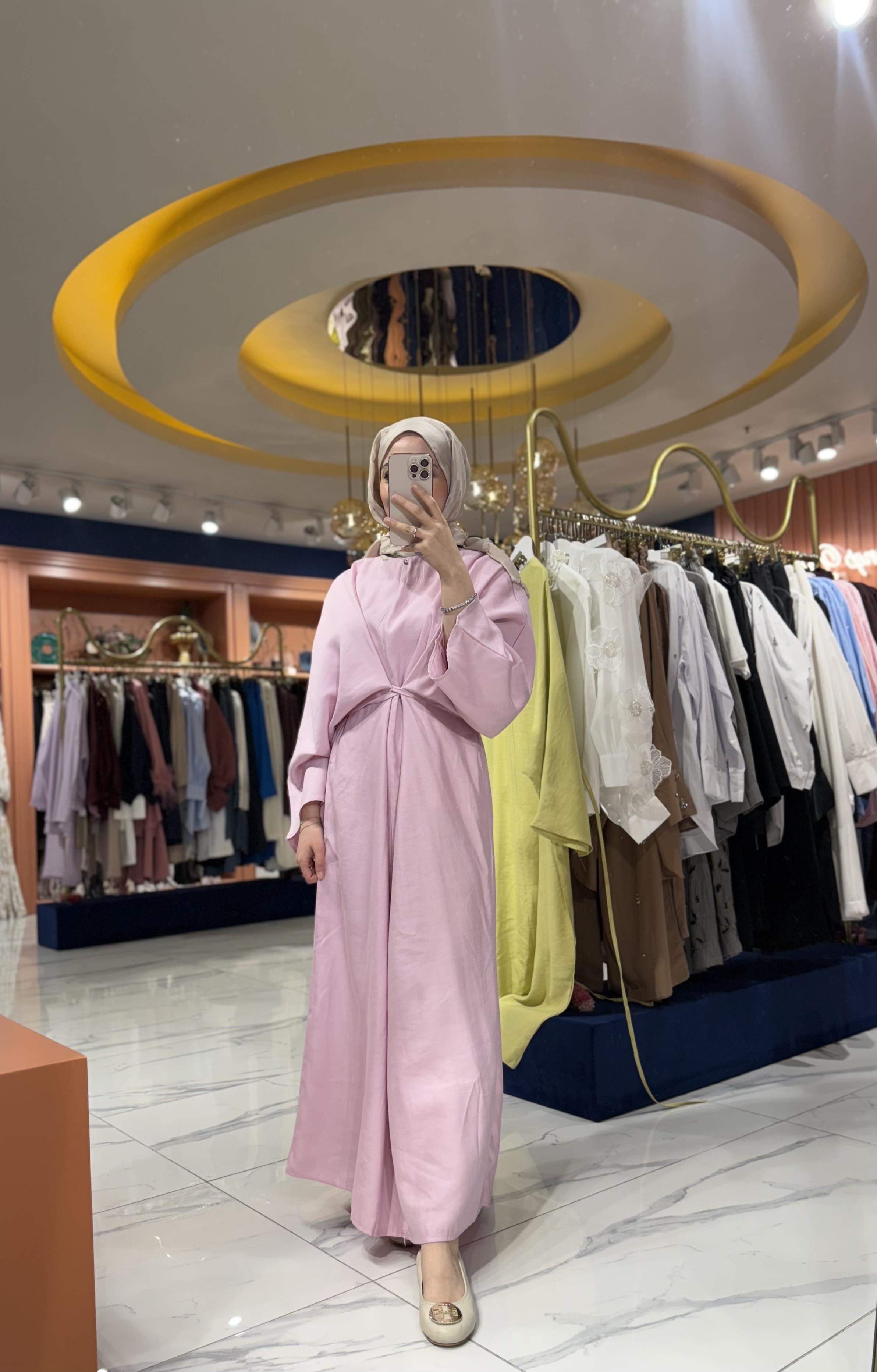 Mona Elbise Pembe