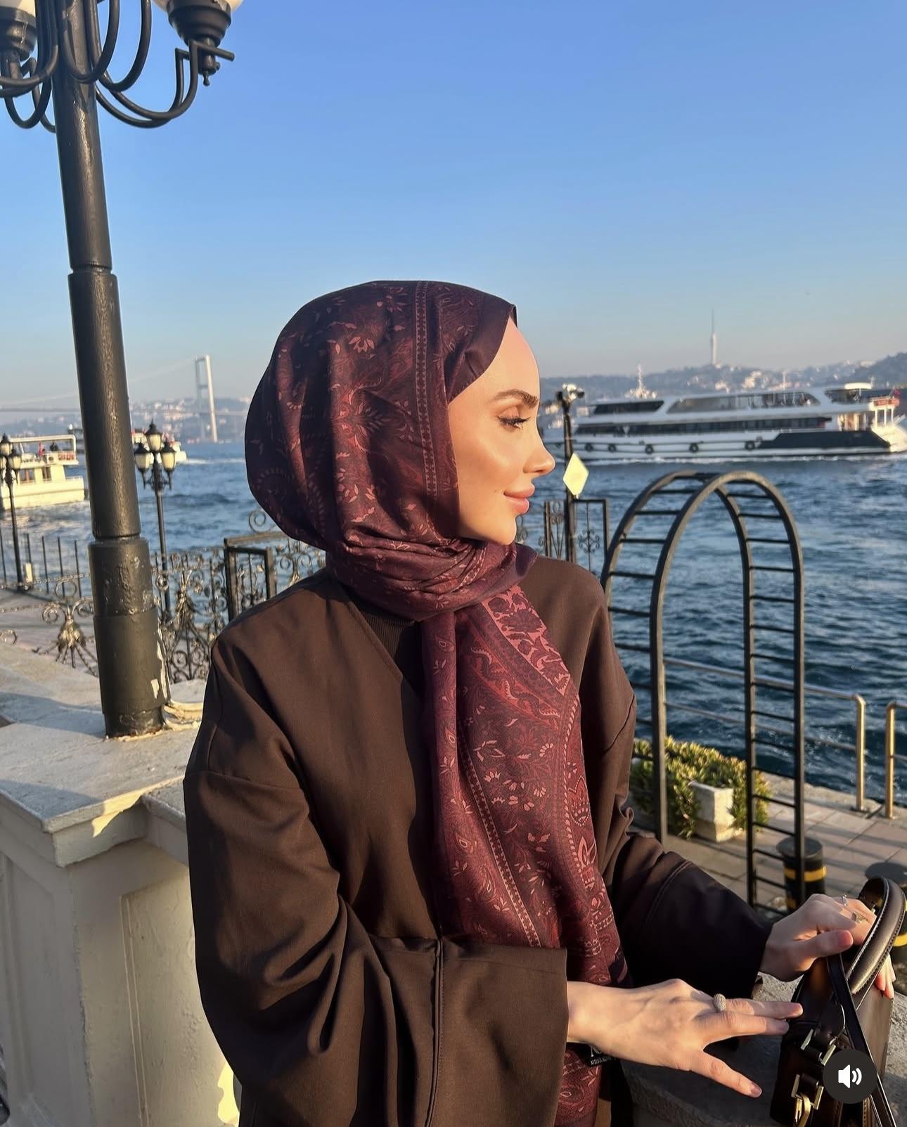 Opia Böğürtlen Şal