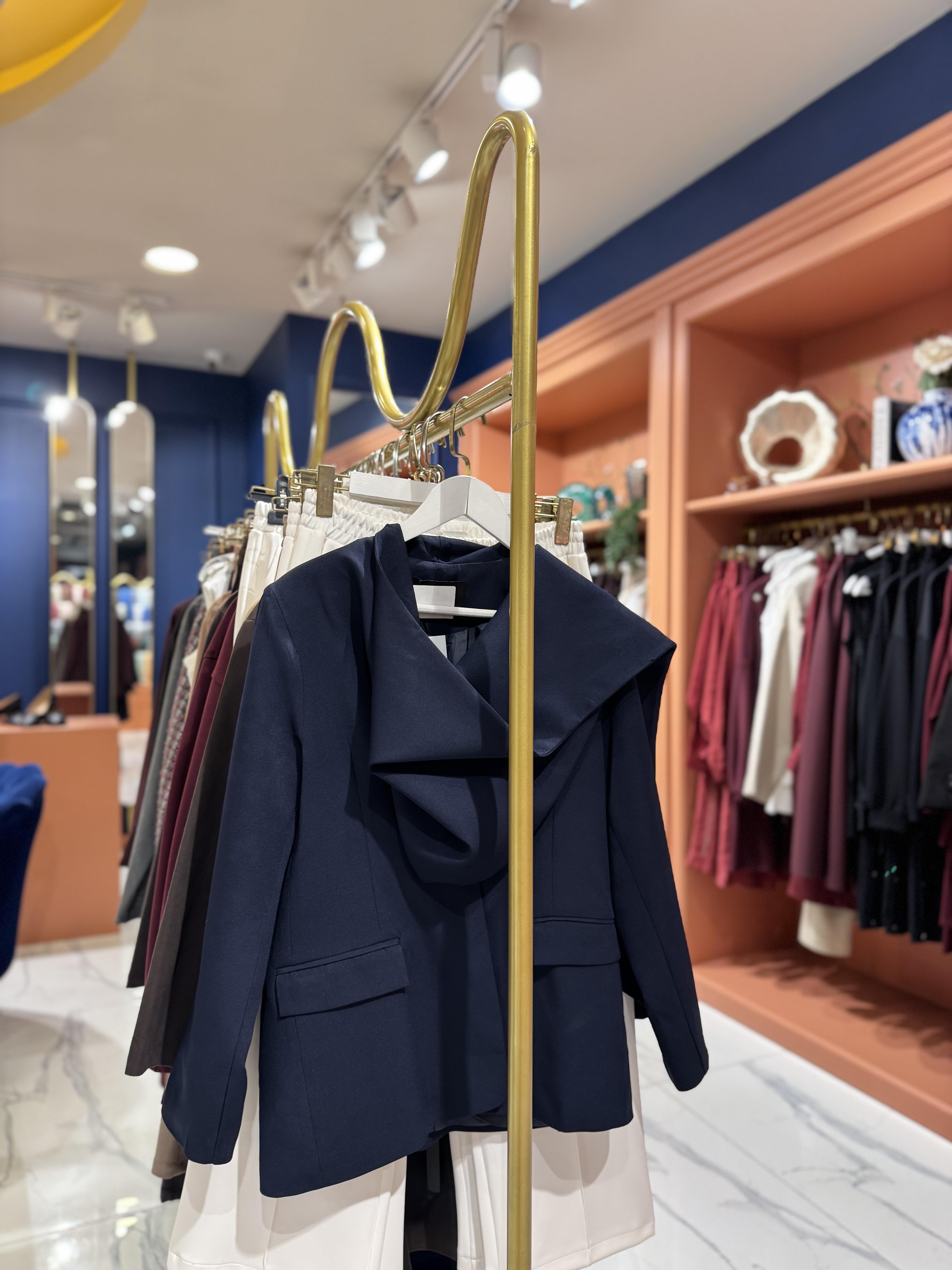 Şal Yaka Blazer Ceket | Lacivert