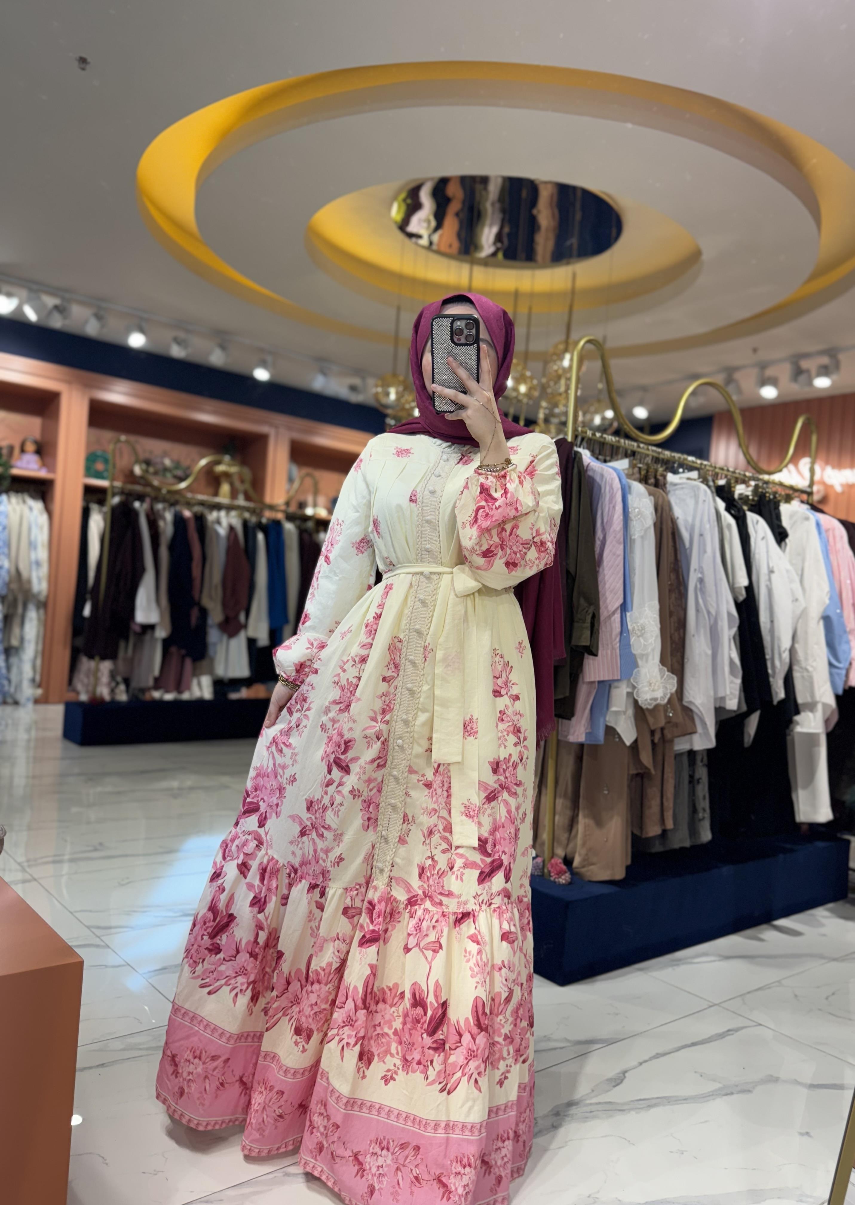 Sofia Elbise Pembe