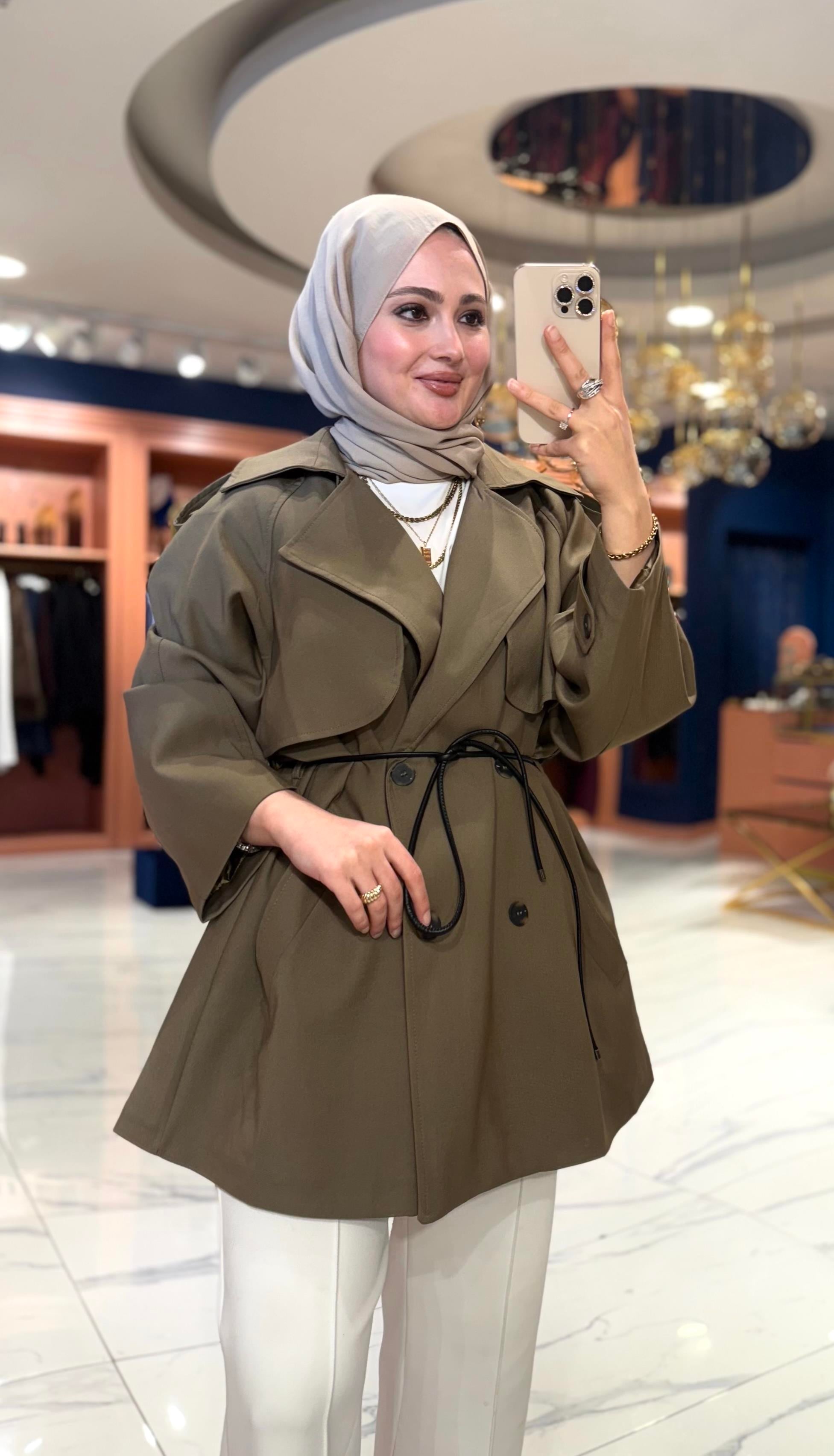 ZR Model Trençkot | Haki