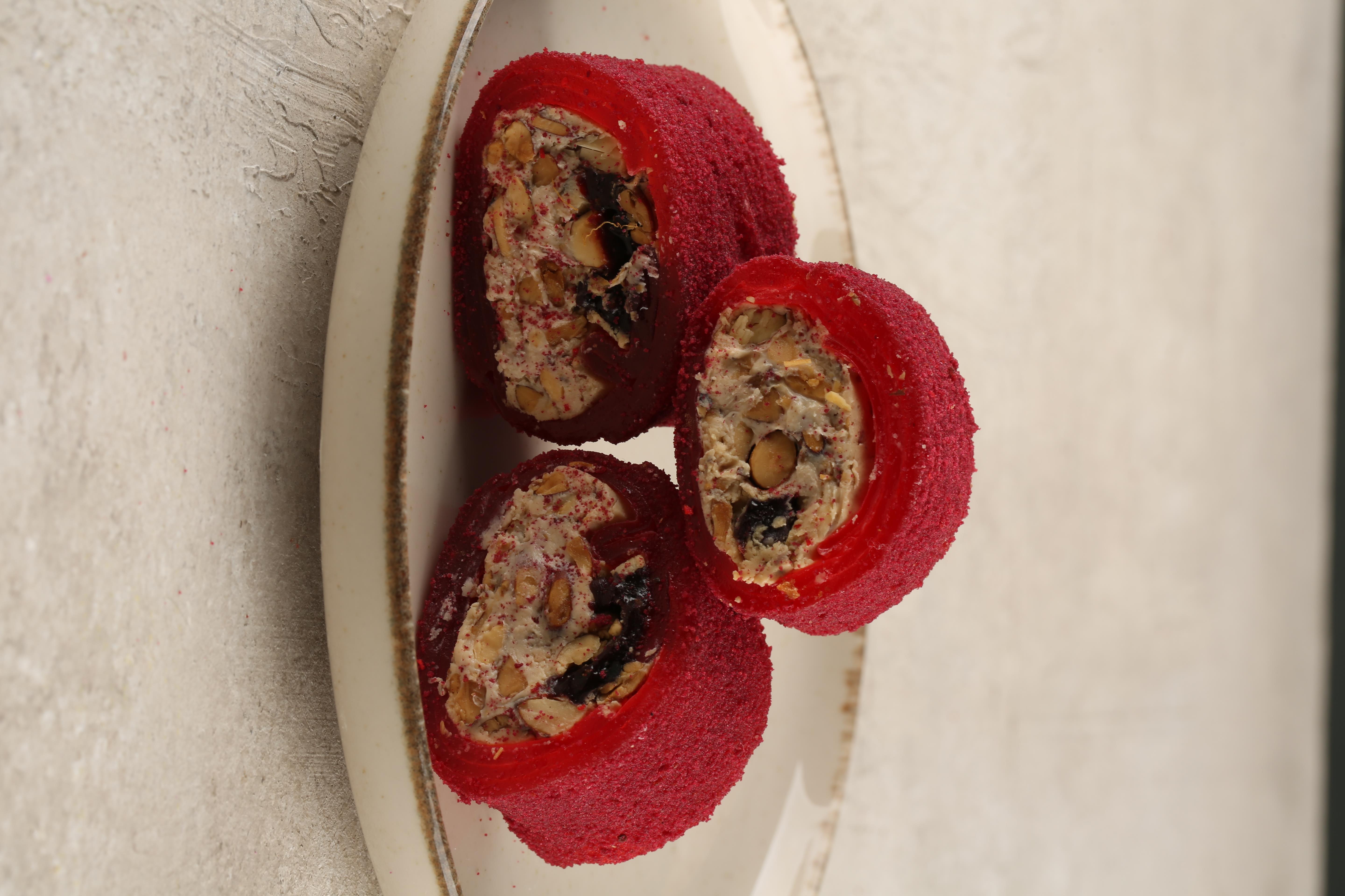 Çilekli Vanilyalı Sarma