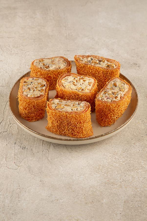 Kadayıflı Badem Sarma