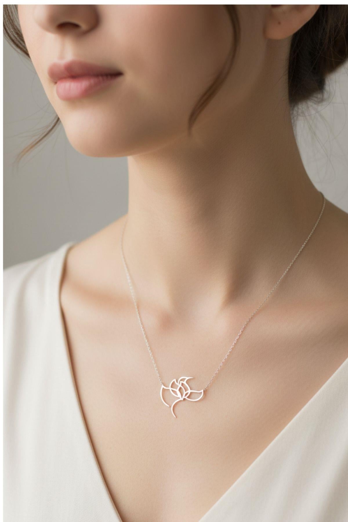 Sığırcık Gümüş Kolye