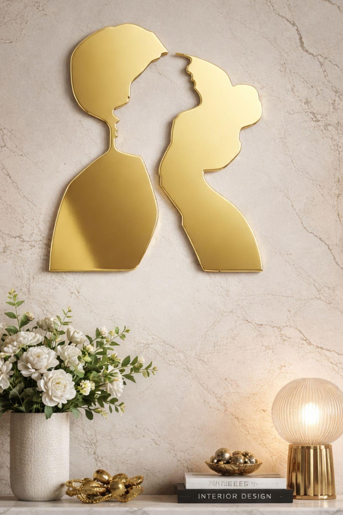 Yüzyüze – Metal Duvar Objesi