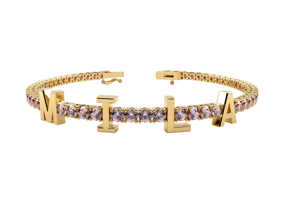 Harfli Su Yolu Bileklik