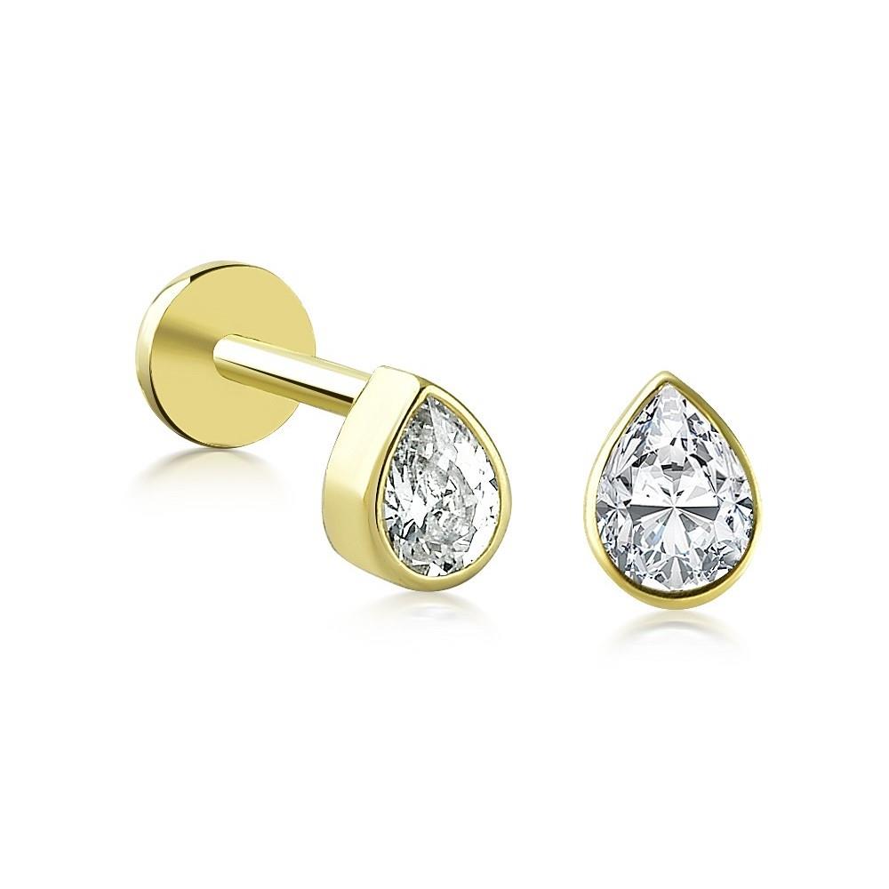 Damla Taşlı Piercing