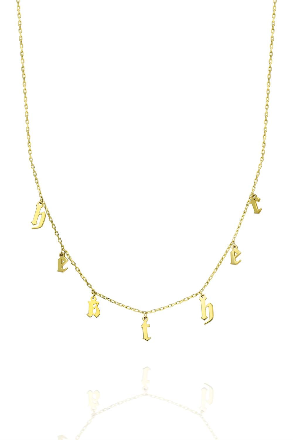 Sallantılı Gothic Kolye