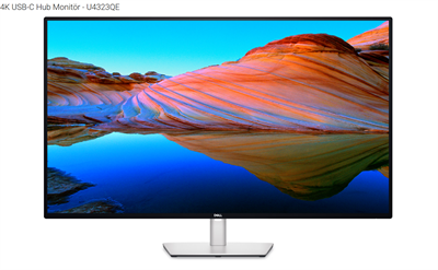 Dell 43 Monitor - U4323QE- 96.72cm (38.1'') Black