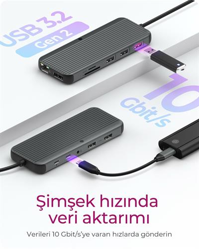 ICY BOX USB Mobile DockingStation with Triple Video Output