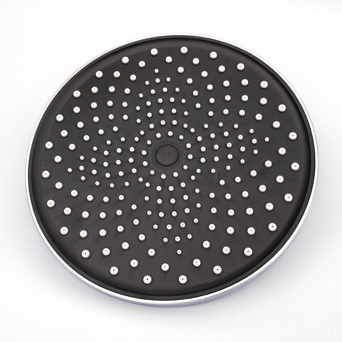Costa 225 mm Oval Tepe Duş Başlığı  Chrome Black