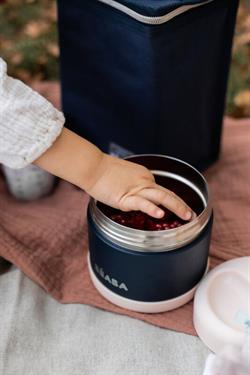 500 ml Paslanmaz Çelik Yiyecek Termosu (light pink/dark blue)