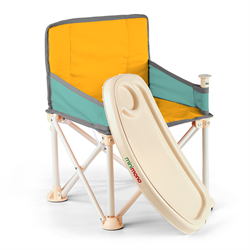 Minimono Plus Portatif  Mama Sandalyesi, Sarı & Yeşil