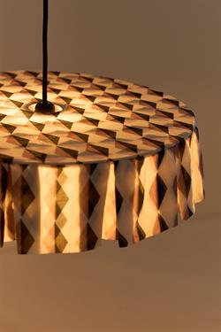 Vibes Aydınlatma Şapkası, 50cm çap, Auburn Black Harlequin