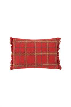 Lorena Canals Çocuk Odası Yastığı, Tartan Mapple Red