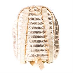 Puffer Metalik Sırt Çantası, Dore