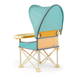 Minimono PlusUp Tenteli Portatif  Mama Sandalyesi, Sarı & Yeşil