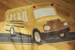 Lorena Canals Çocuk Odası Halısı, School Bus
