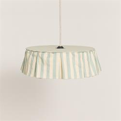 Vibes Aydınlatma Şapkası, 40cm çap, Turquoise  Stripes