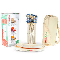 Minimono Plus Portatif  Mama Sandalyesi, Flora