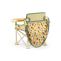 Minimono PlusUp Tenteli Portatif  Mama Sandalyesi, Karpuz & Ananas