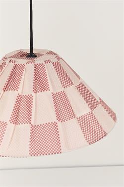 Nobodioz Ava Aydınlatma Şapkası, 50cm çap, Burnt Red Checks