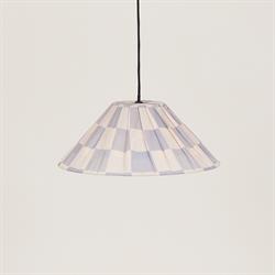 Nobodioz Ava Aydınlatma Şapkası, 50cm çap, Blue Ink Checks